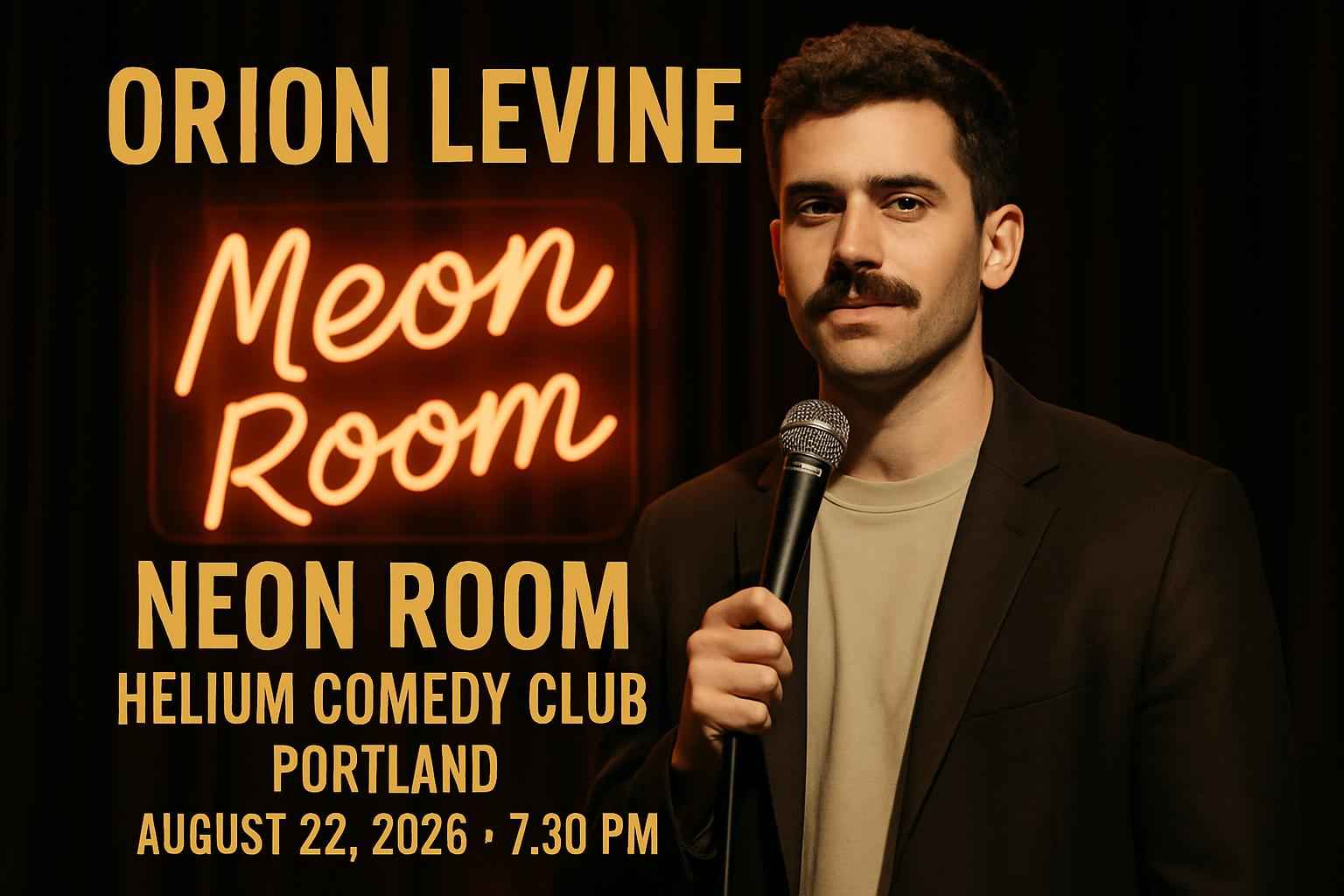 orion-levine-neon-room-at-helium-comedy-club-portland