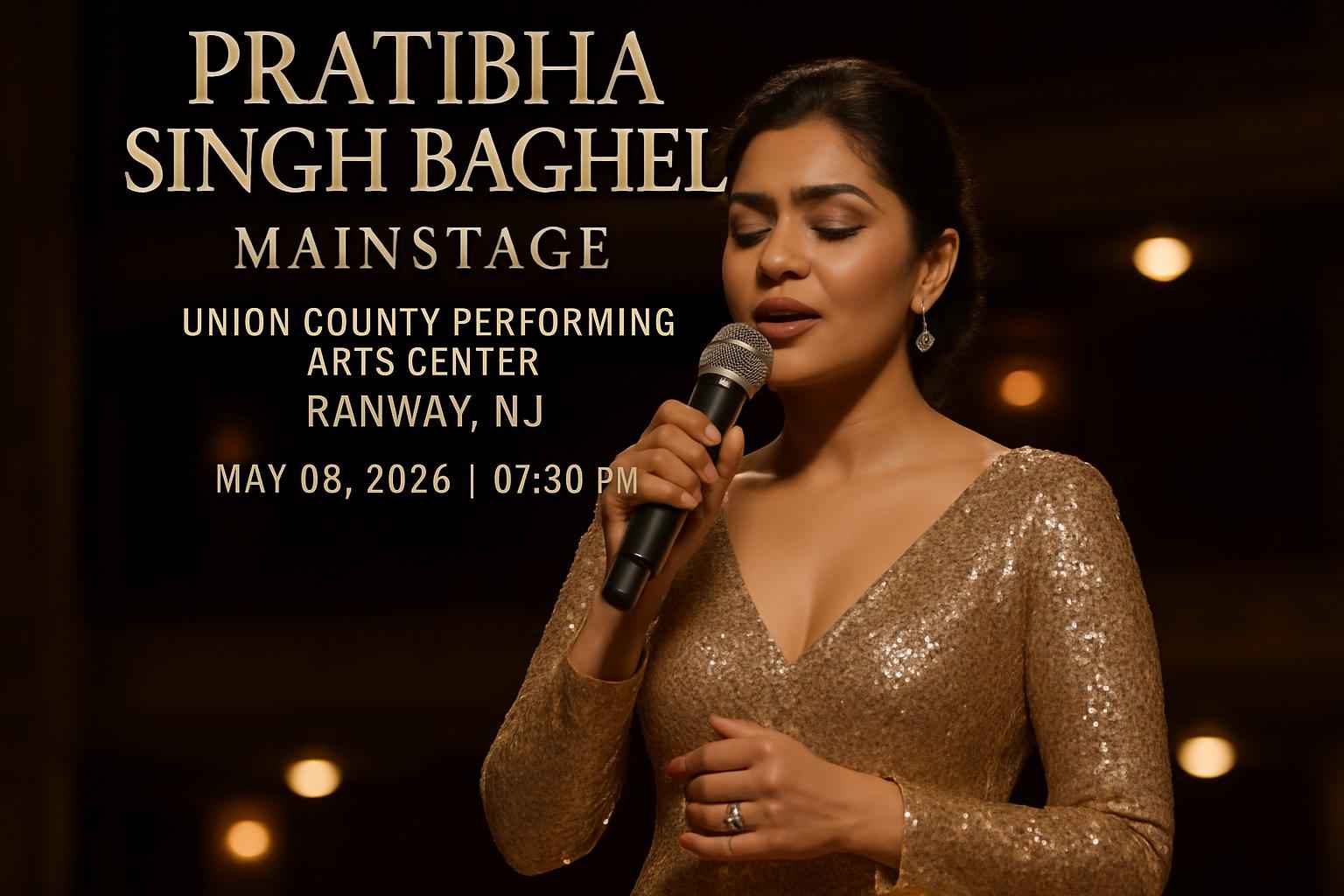 pratibha-singh-baghel-mainstage-at-union-county-performing-arts-center