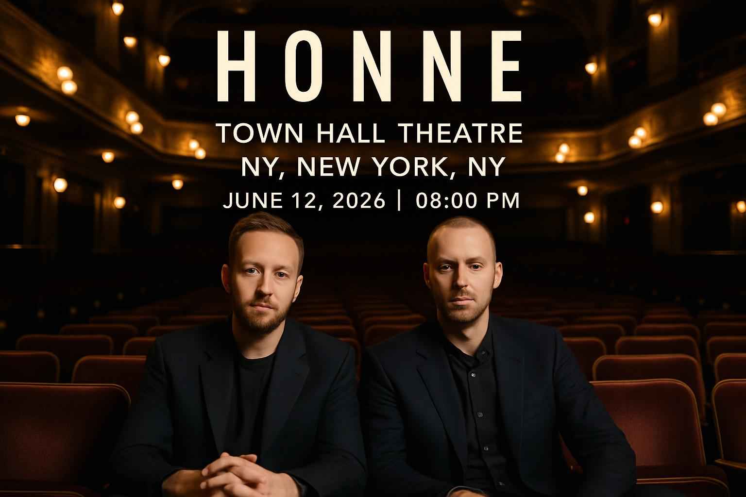 honne-town-hall-theatre-ny