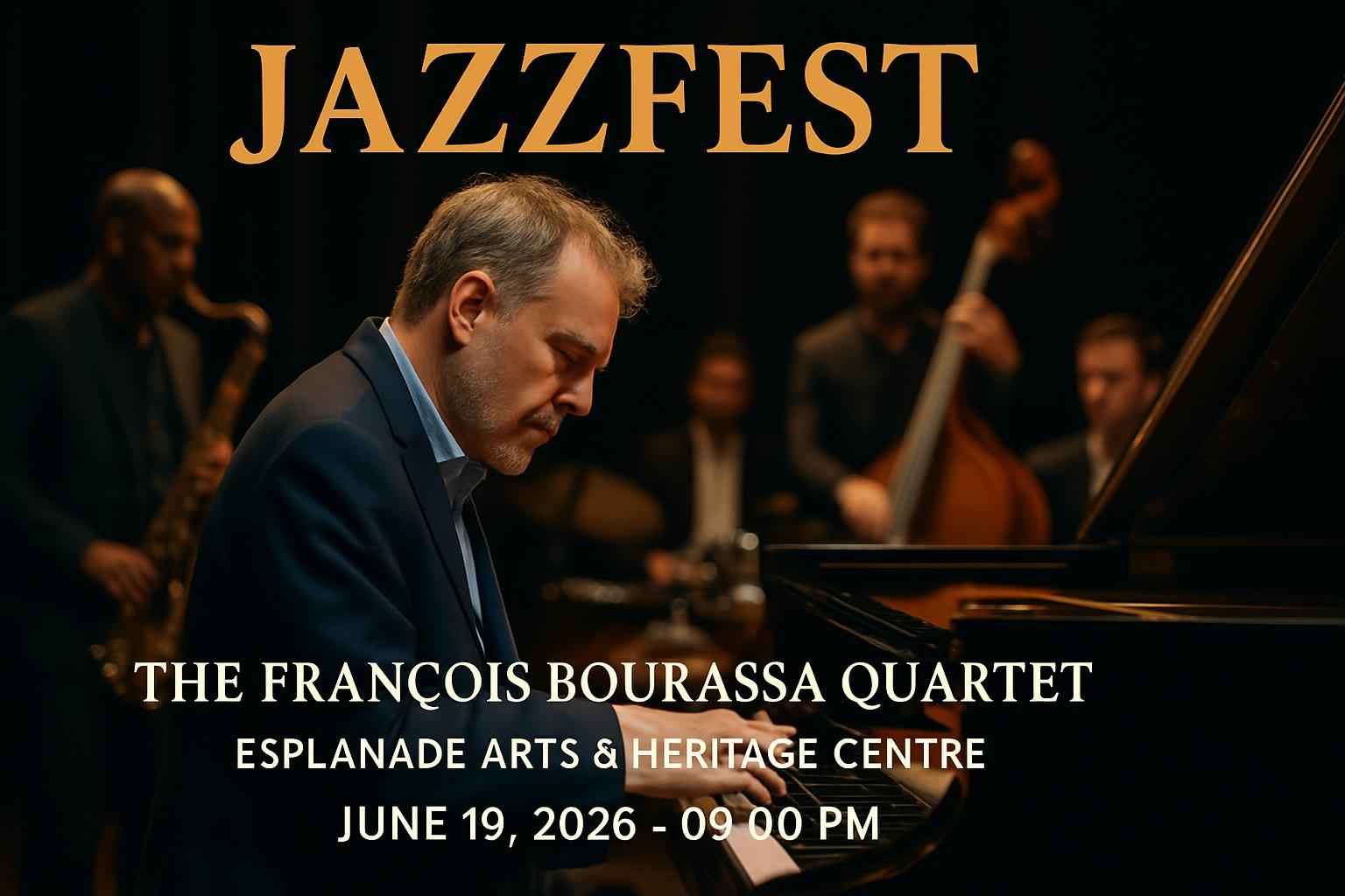 jazzfest-the-francois-bourassa-quartet-esplanade-arts-heritage-centre