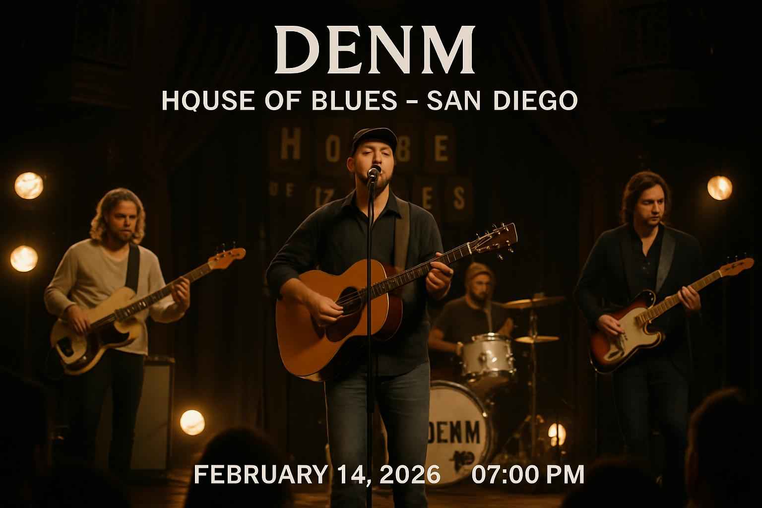 denm-band-house-of-blues-san-diego