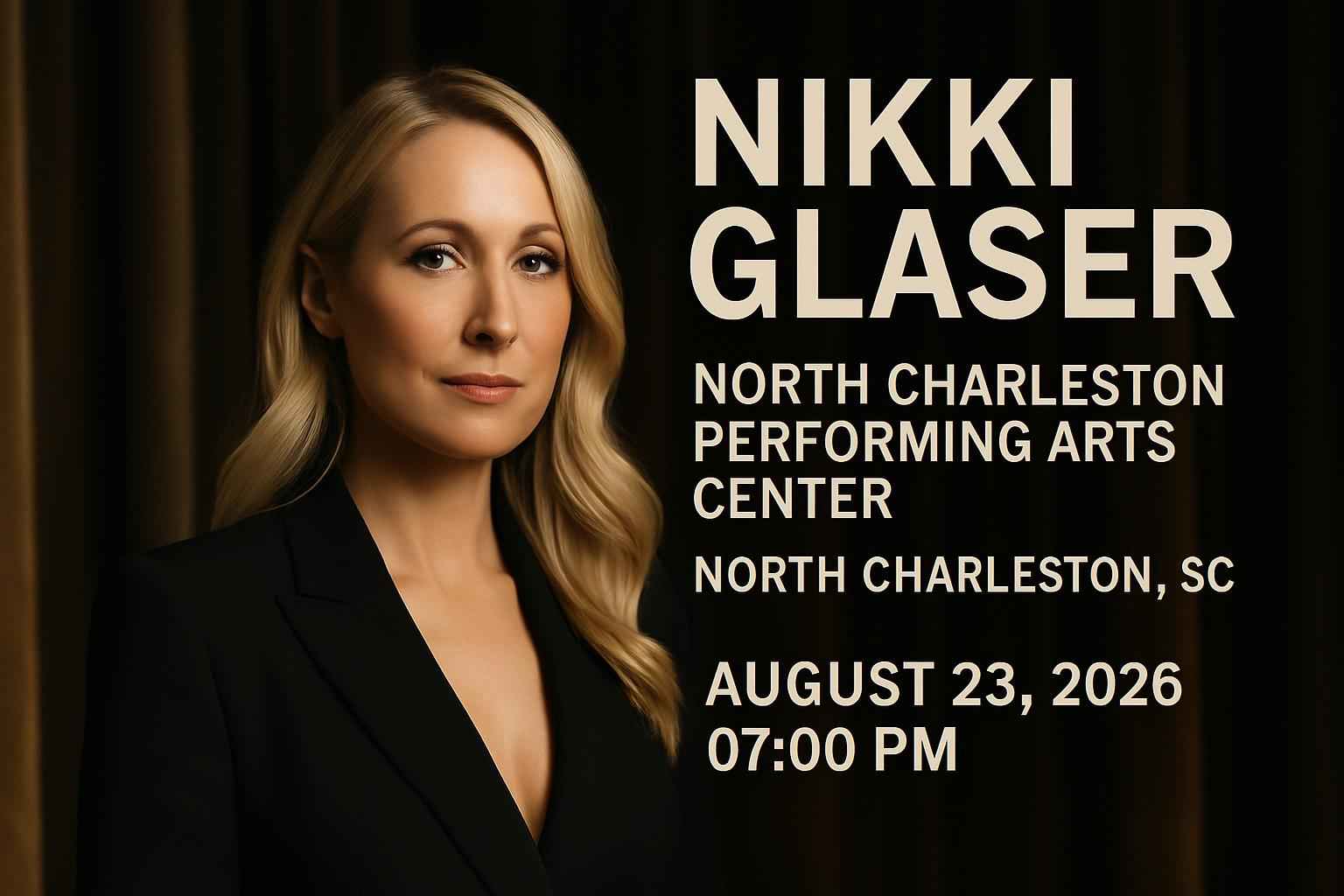 nikki-glaser-north-charleston-performing-arts-center