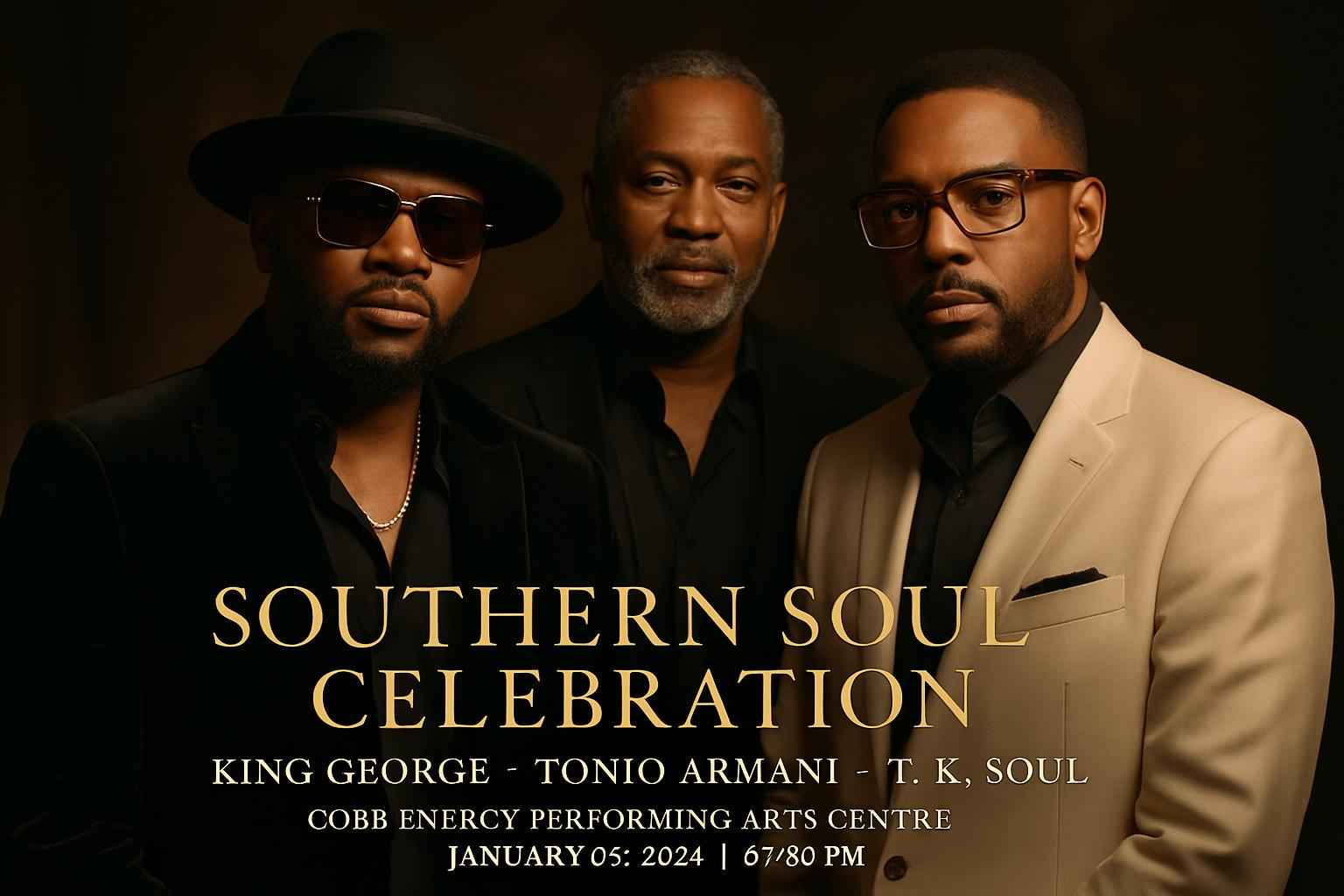 southern-soul-celebration-king-george-tonio-armani-t-k-soul-cobb-energy-performing-arts-centre