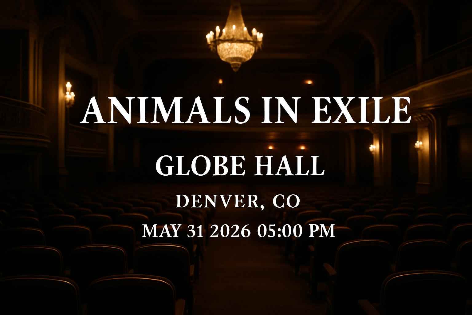 animals-in-exile-globe-hall