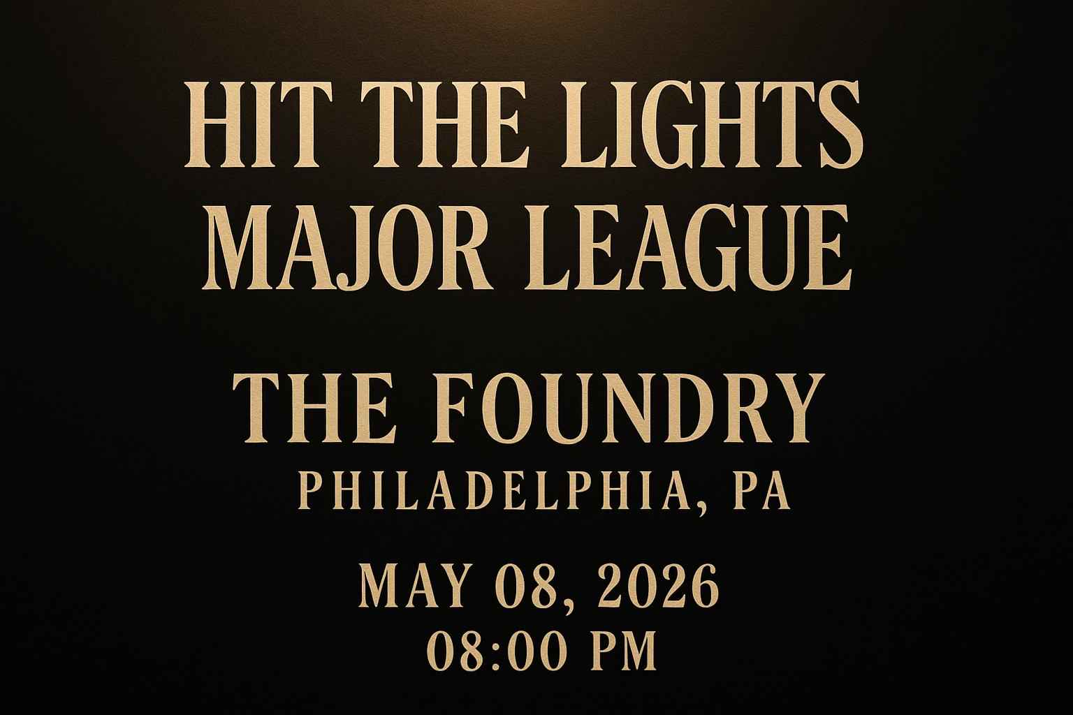 hit-the-lights-major-league-the-foundry-philadelphia