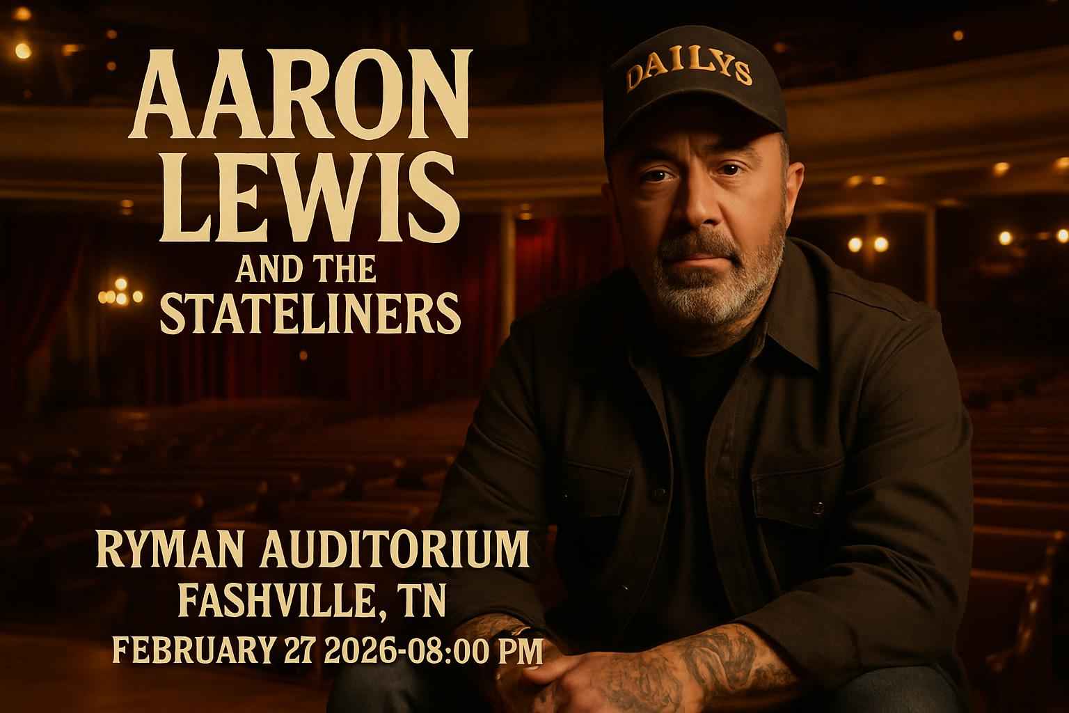aaron-lewis-and-the-stateliners-ryman-auditorium