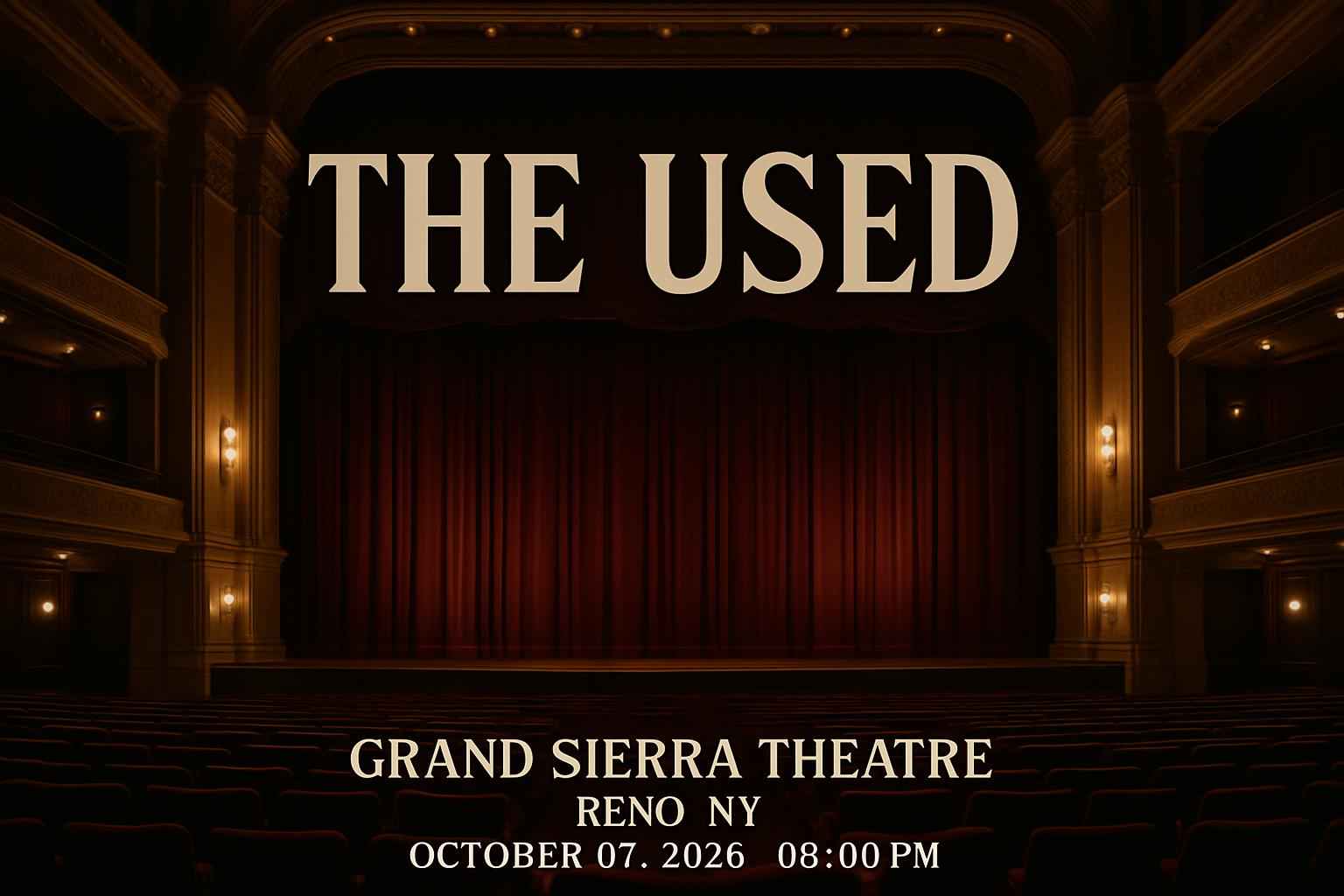 the-used-grand-sierra-theatre