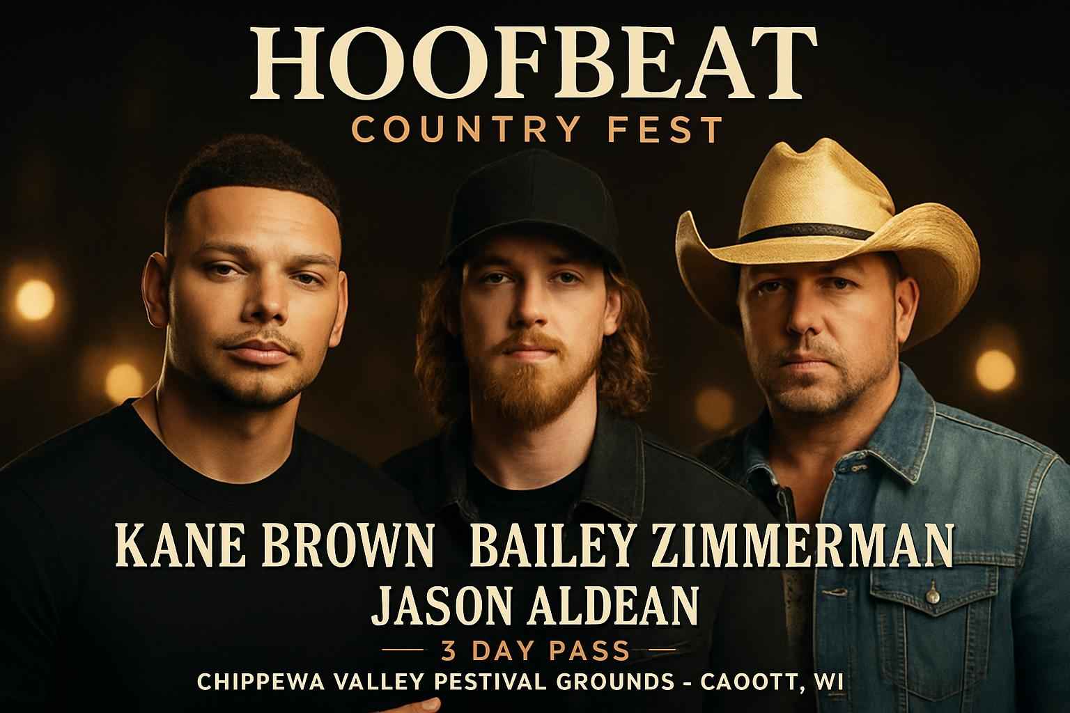 hoofbeat-country-fest-kane-brown-bailey-zimmerman-jason-aldean-3-day-pass-chippewa-valley-festival-grounds