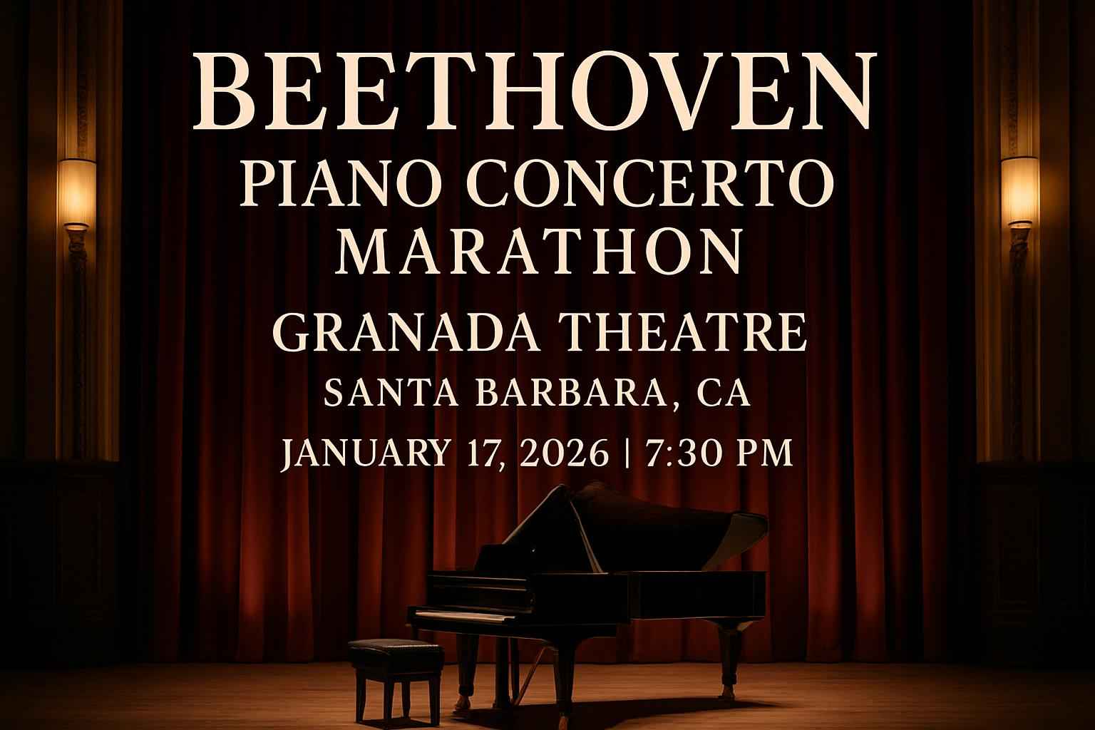 beethoven-piano-concerto-marathon-granada-theatre-santa-barbara