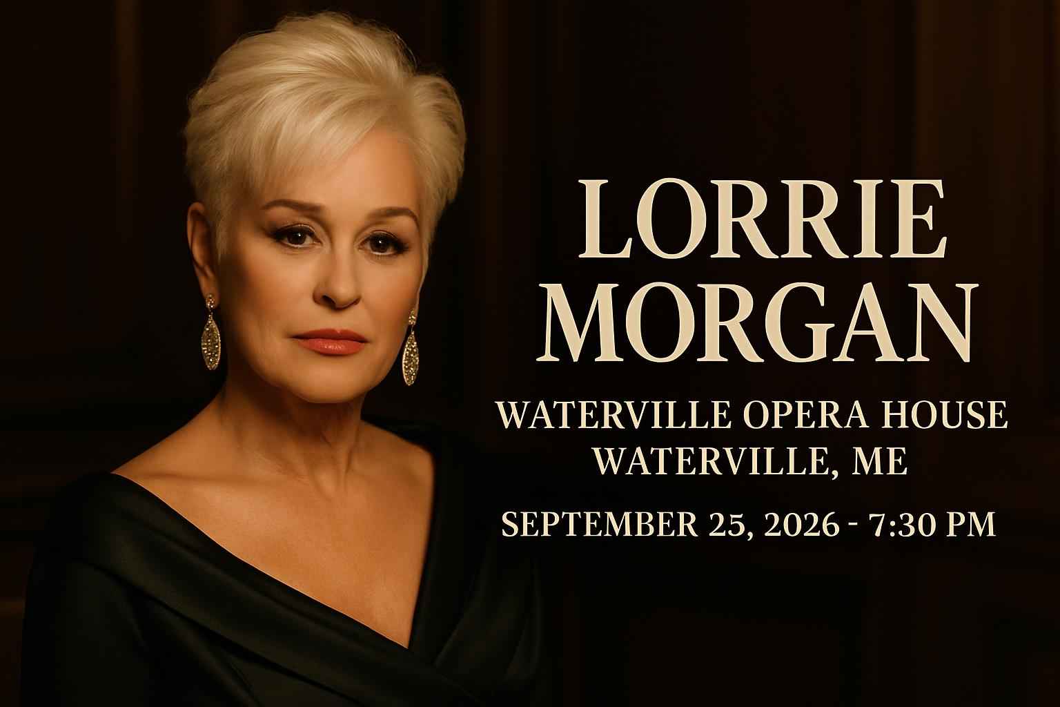 Lorrie Morgan at Waterville Opera House in Waterville, ME