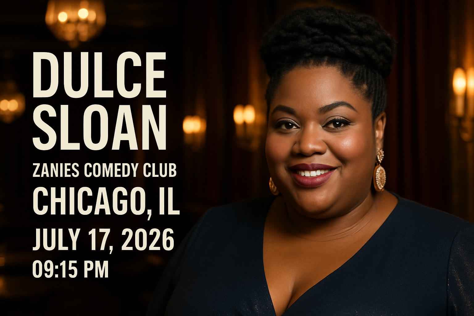 dulce-sloan-zanies-comedy-club-chicago