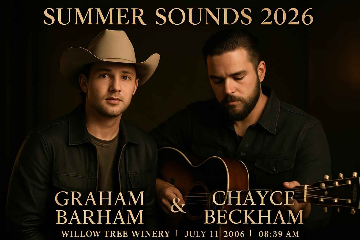 summer-sounds-2026-graham-barham-chayce-beckham-willow-tree-winery