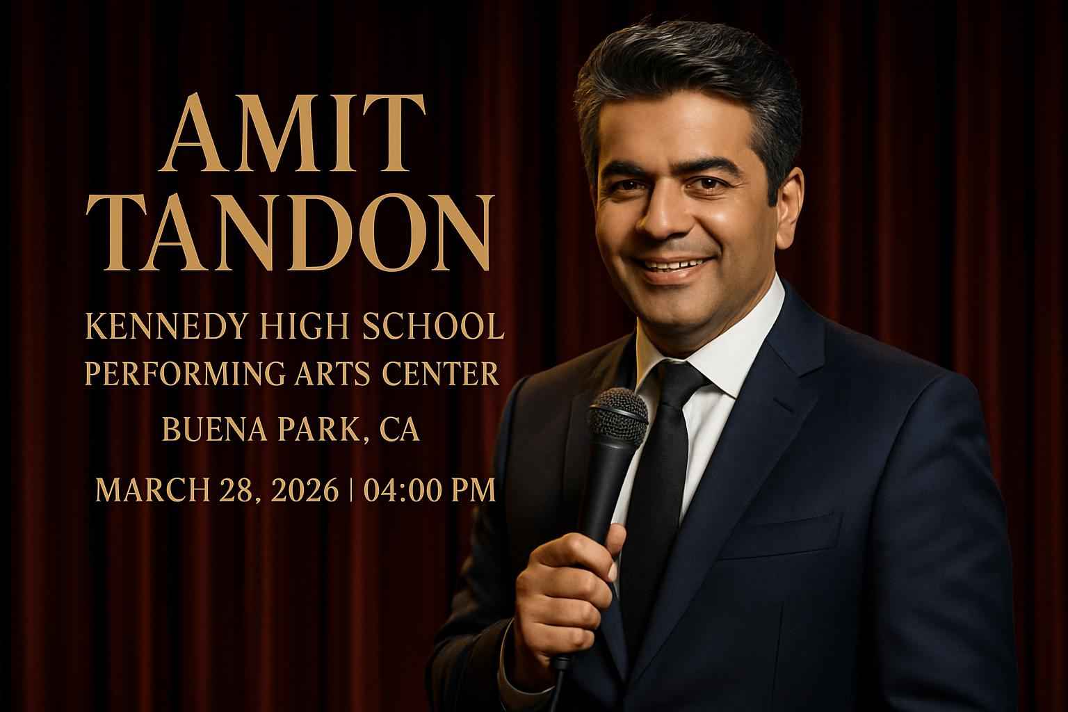 amit-tandon-kennedy-high-school-performing-arts-center