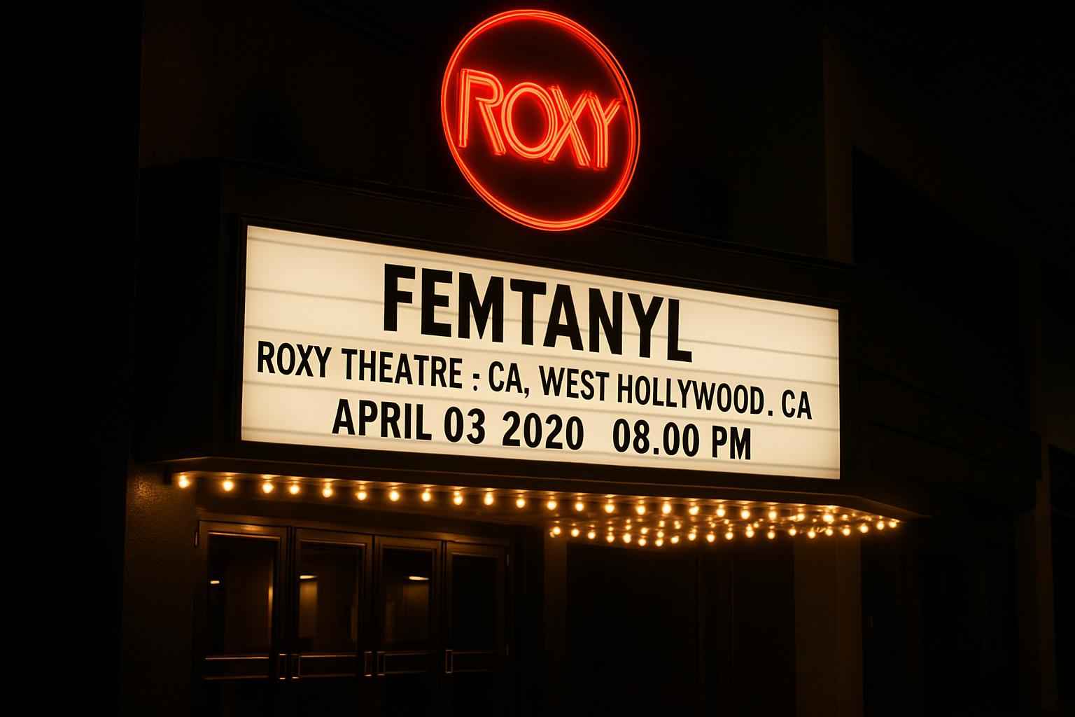 femtanyl-roxy-theatre-ca