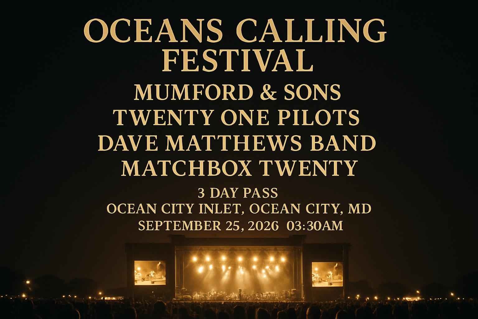 oceans-calling-festival-mumford-sons-twenty-one-pilots-dave-matthews-band-matchbox-twenty-3-day-pass-ocean-city-inlet