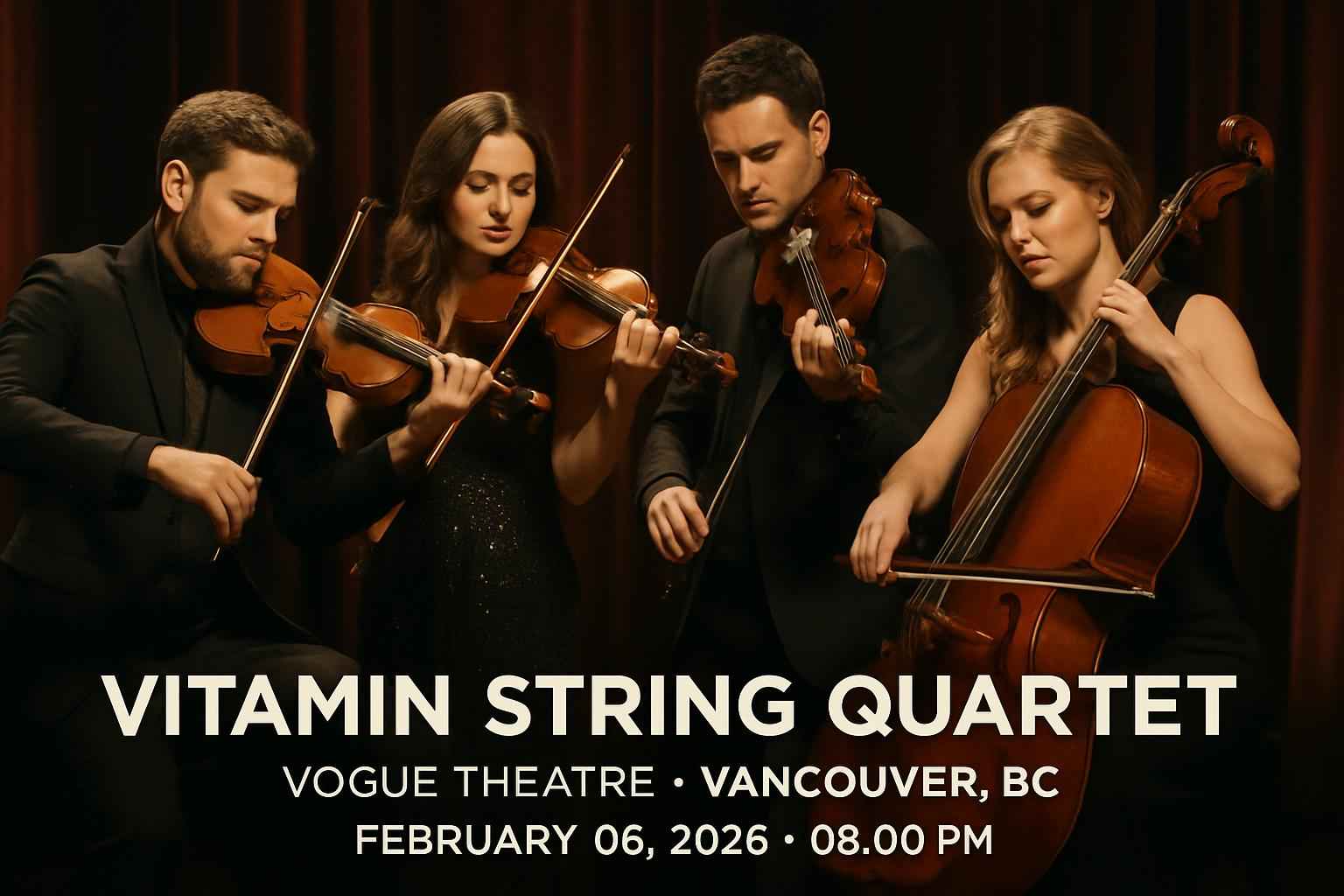 vitamin-string-quartet-vogue-theatre-bc