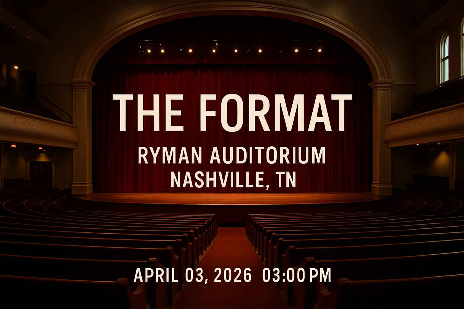 the-format-ryman-auditorium