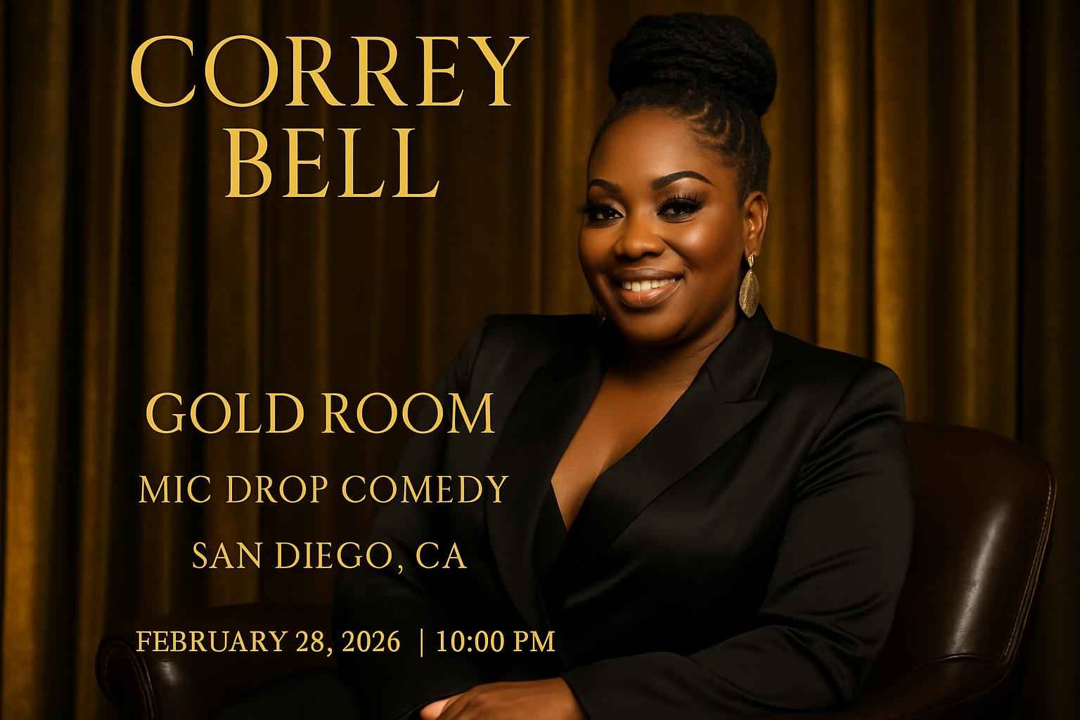 correy-bell-gold-room-at-mic-drop-comedy
