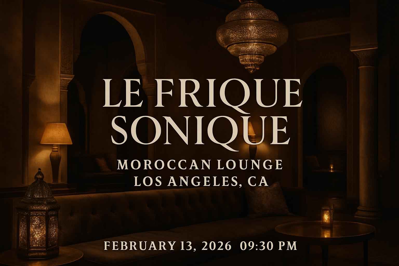 le-frique-sonique-moroccan-lounge