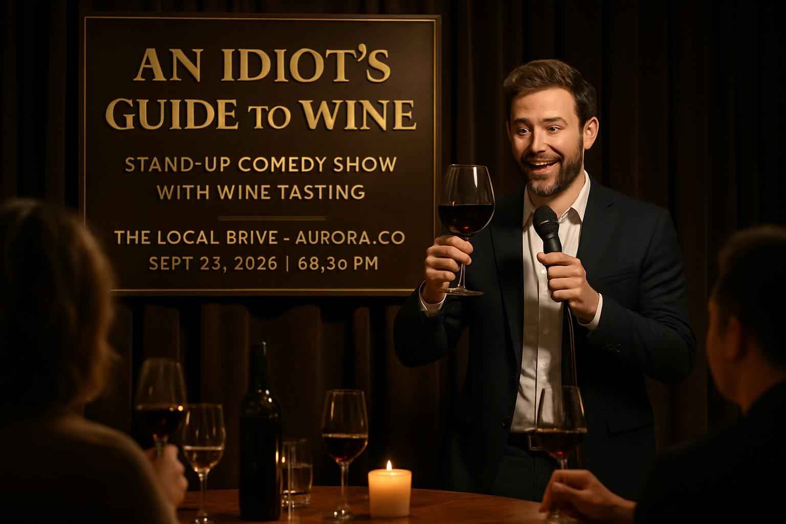 an-idiot-s-guide-to-wine-stand-up-comedy-show-with-wine-tasting-the-local-drive