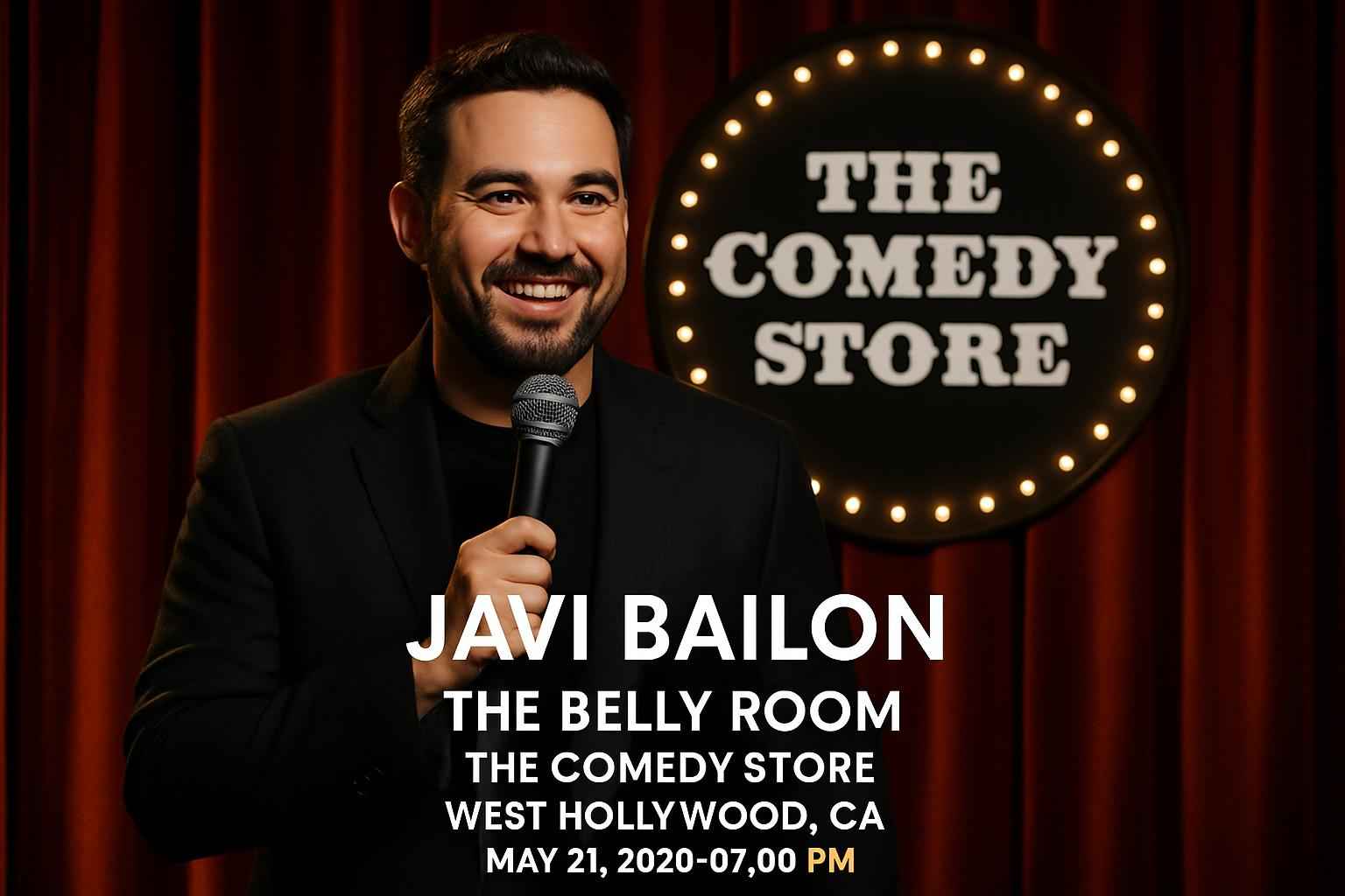 javi-bailon-the-belly-room-at-the-comedy-store