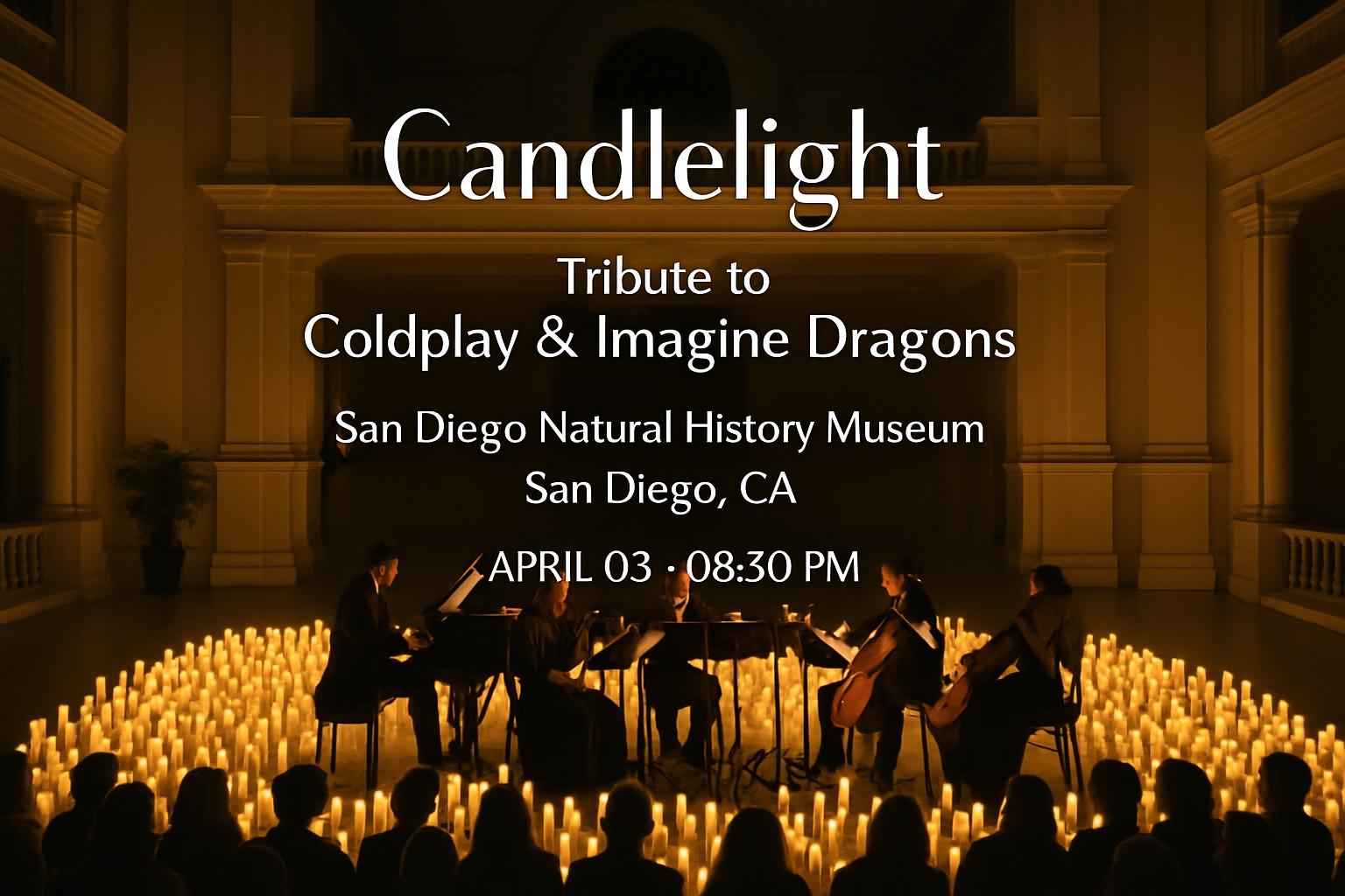 candlelight-tribute-to-coldplay-imagine-dragons-san-diego-natural-history-museum