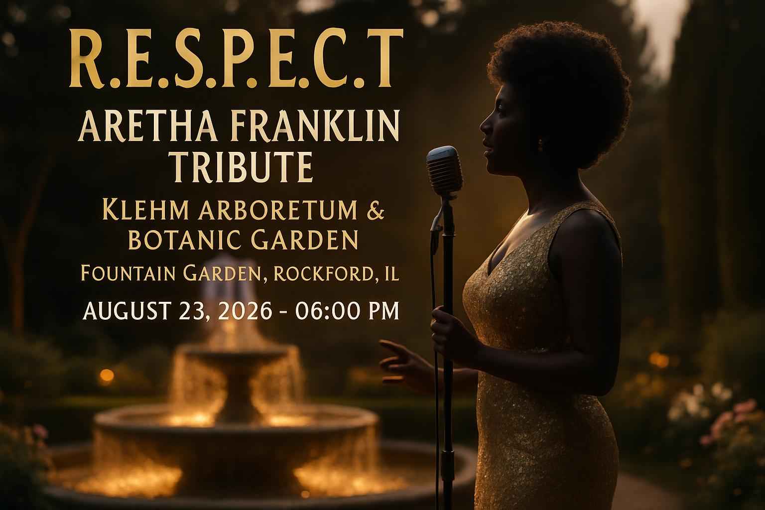 r-e-s-p-e-c-t-aretha-franklin-tribute-klehm-arboretum-botanic-garden-fountain-garden