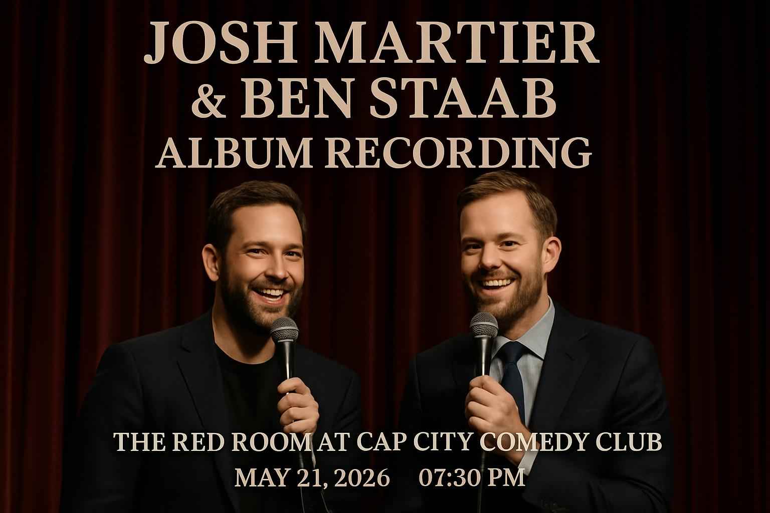 josh-martier-ben-staab-album-recording-the-red-room-at-cap-city-comedy-club