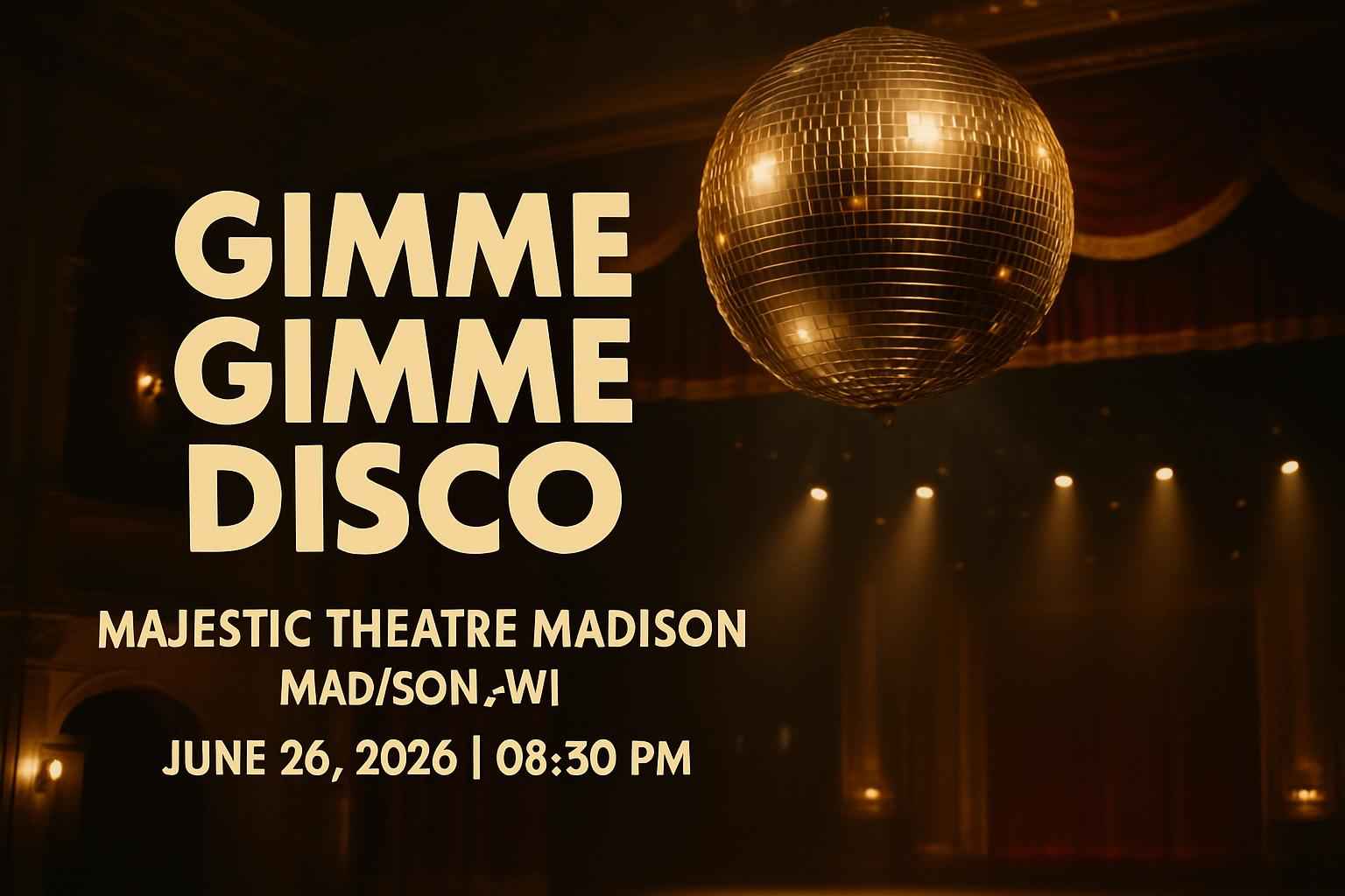 gimme-gimme-disco-majestic-theatre-madison