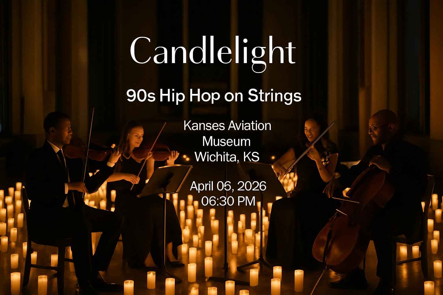 candlelight-90s-hip-hop-on-strings-kansas-aviation-museum