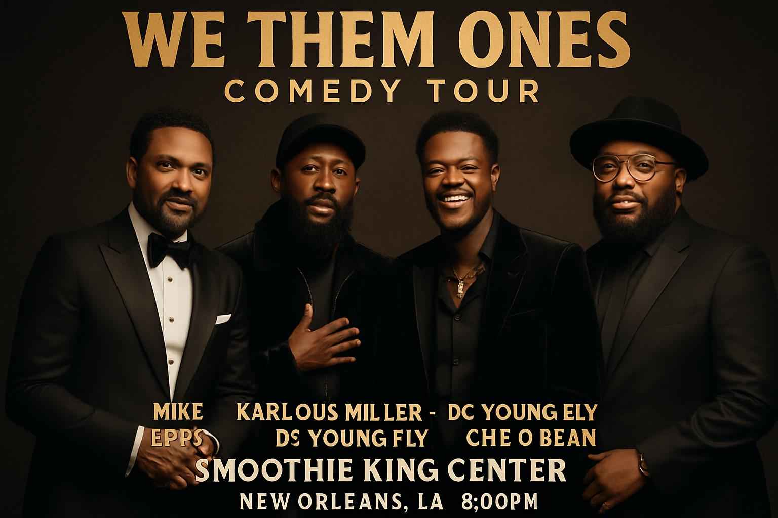 we-them-ones-comedy-tour-mike-epps-karlous-miller-dc-young-fly-chico-bean-smoothie-king-center