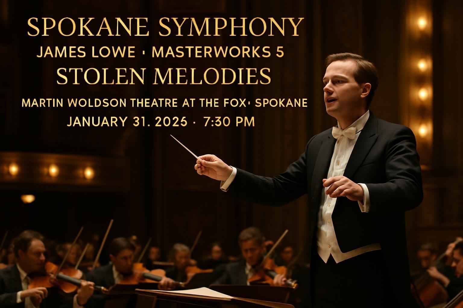 spokane-symphony-james-lowe-masterworks-5-stolen-melodies-martin-woldson-theatre-at-the-fox