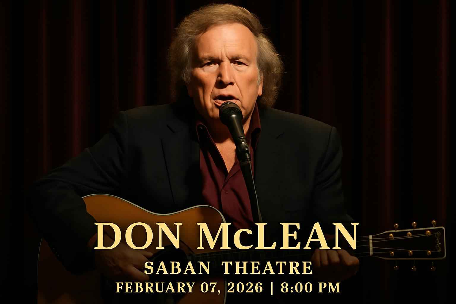 don-mclean-saban-theatre