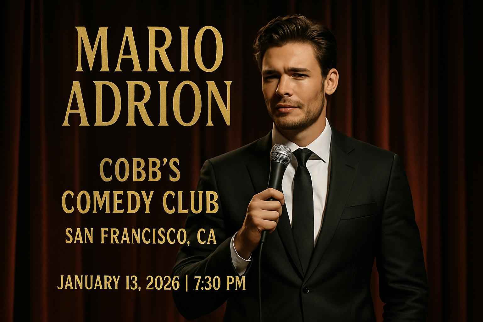 mario-adrion-cobb-s-comedy-club