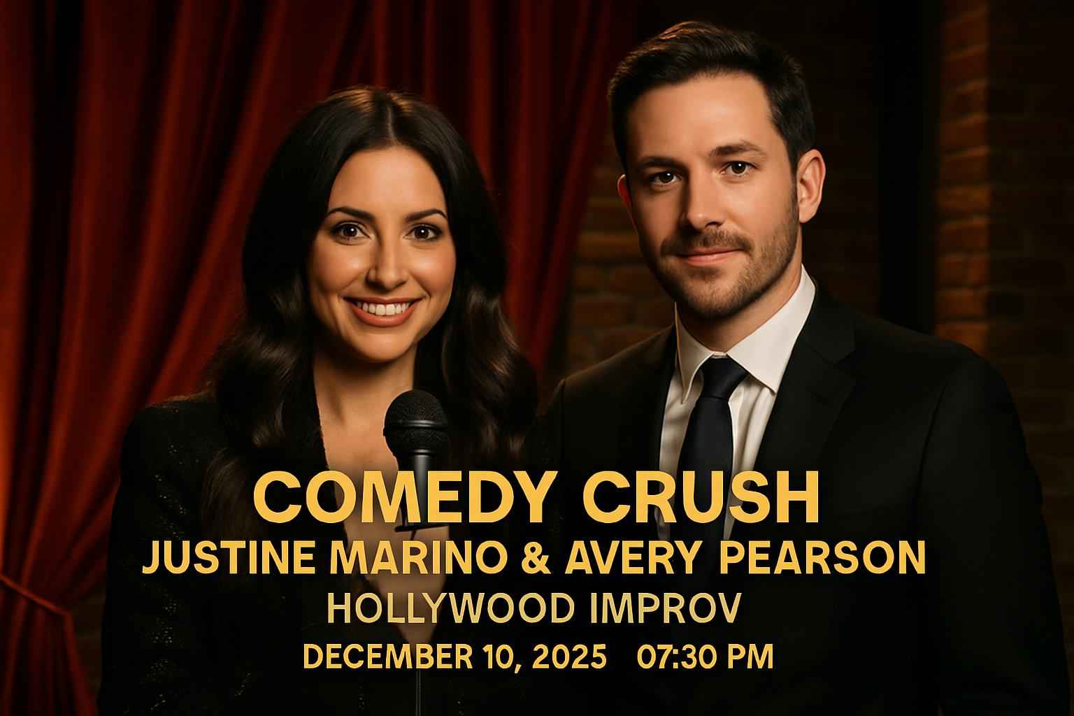 comedy-crush-justine-marino-avery-pearson-hollywood-improv