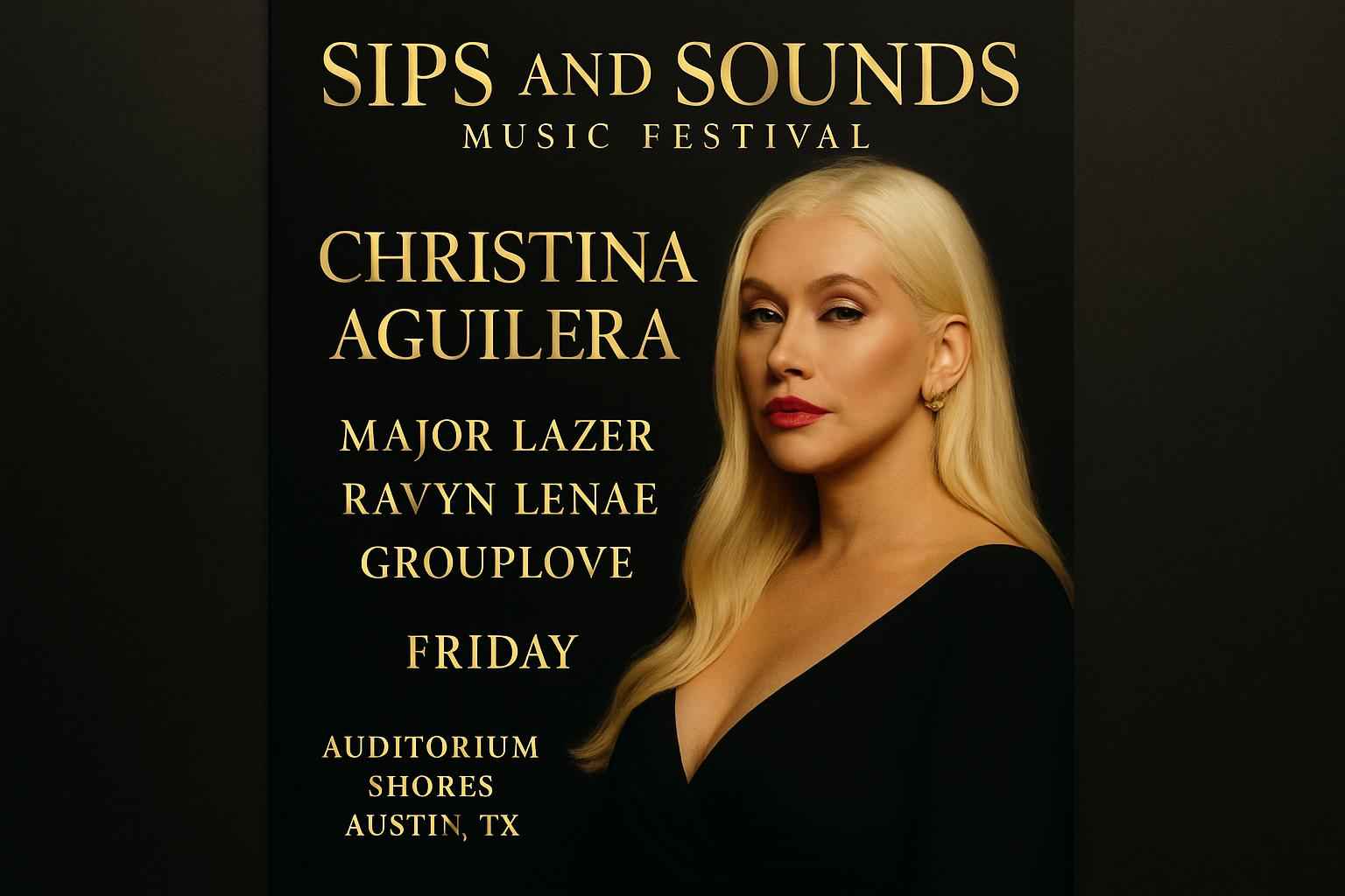sips-and-sounds-music-festival-christina-aguilera-major-lazer-ravyn-lenae-grouplove-friday-auditorium-shores
