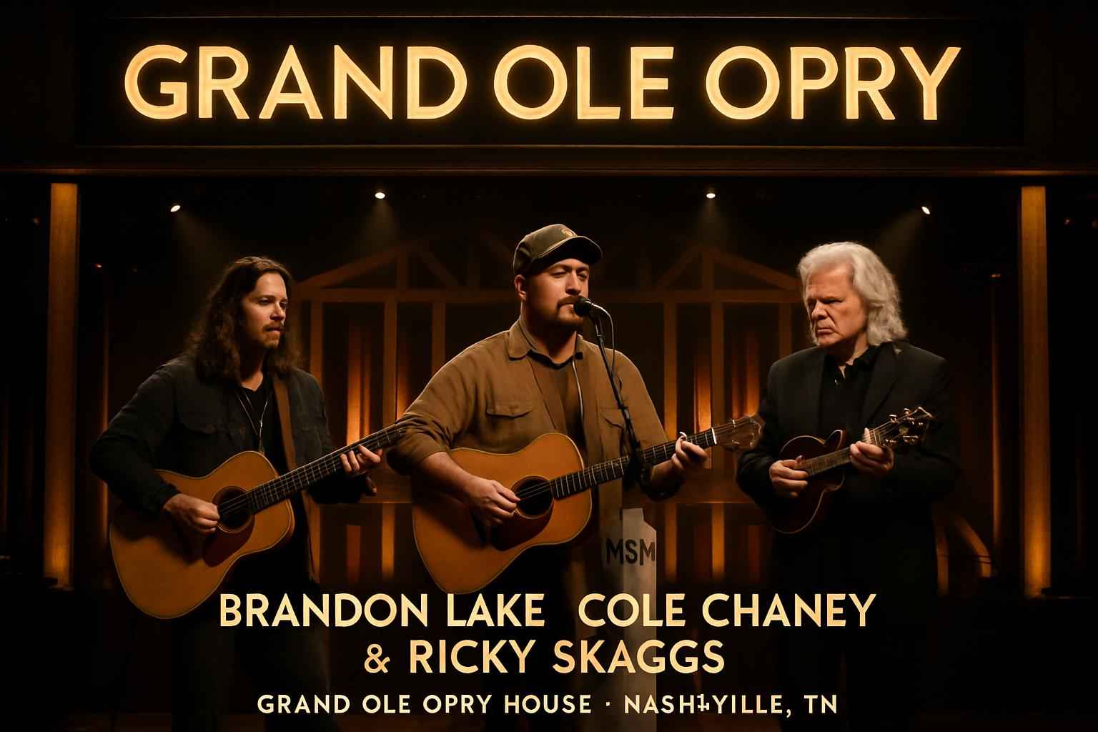 grand-ole-opry-brandon-lake-cole-chaney-ricky-skaggs-grand-ole-opry-house