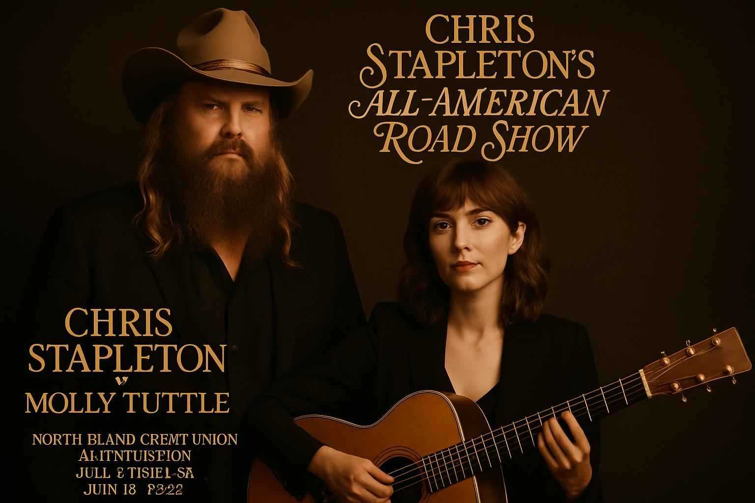 chris-stapleton-s-all-american-road-show-chris-stapleton-molly-tuttle-north-island-credit-union-amphitheatre