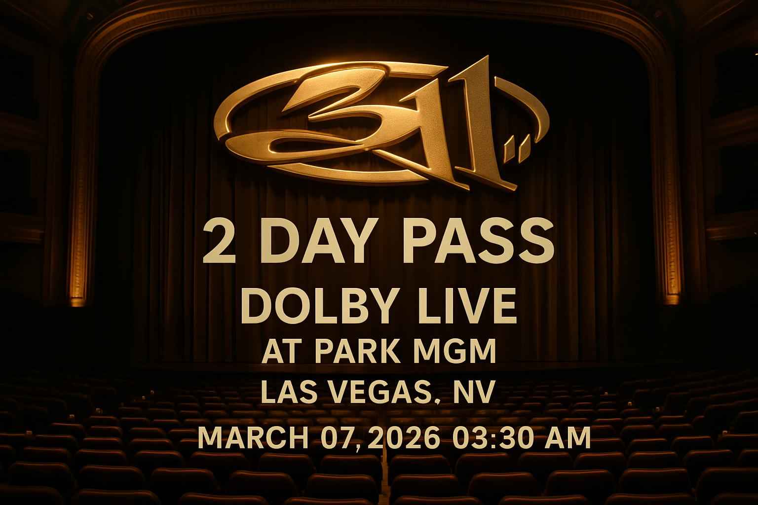 311-2-day-pass-dolby-live-at-park-mgm