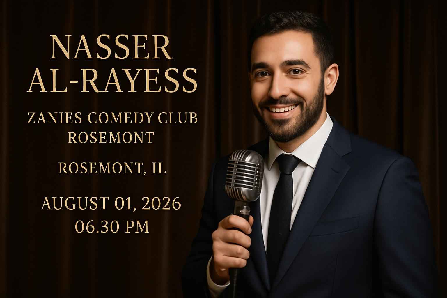 nasser-al-rayess-zanies-comedy-club-rosemont