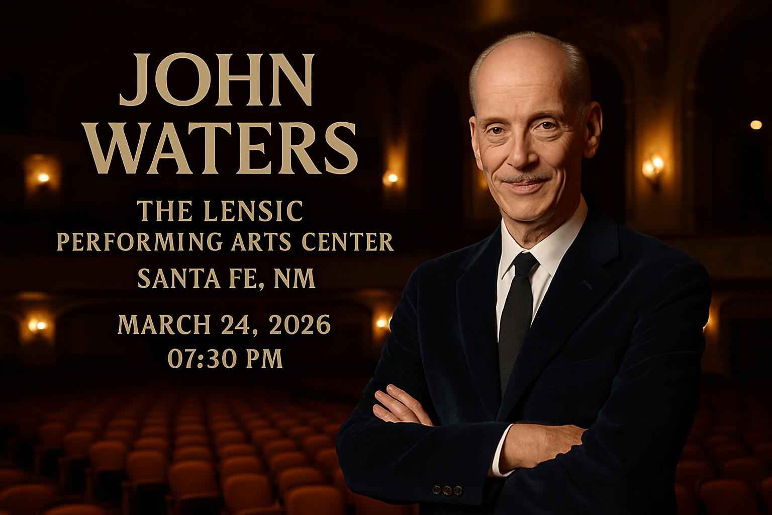 john-waters-the-lensic-performing-arts-center