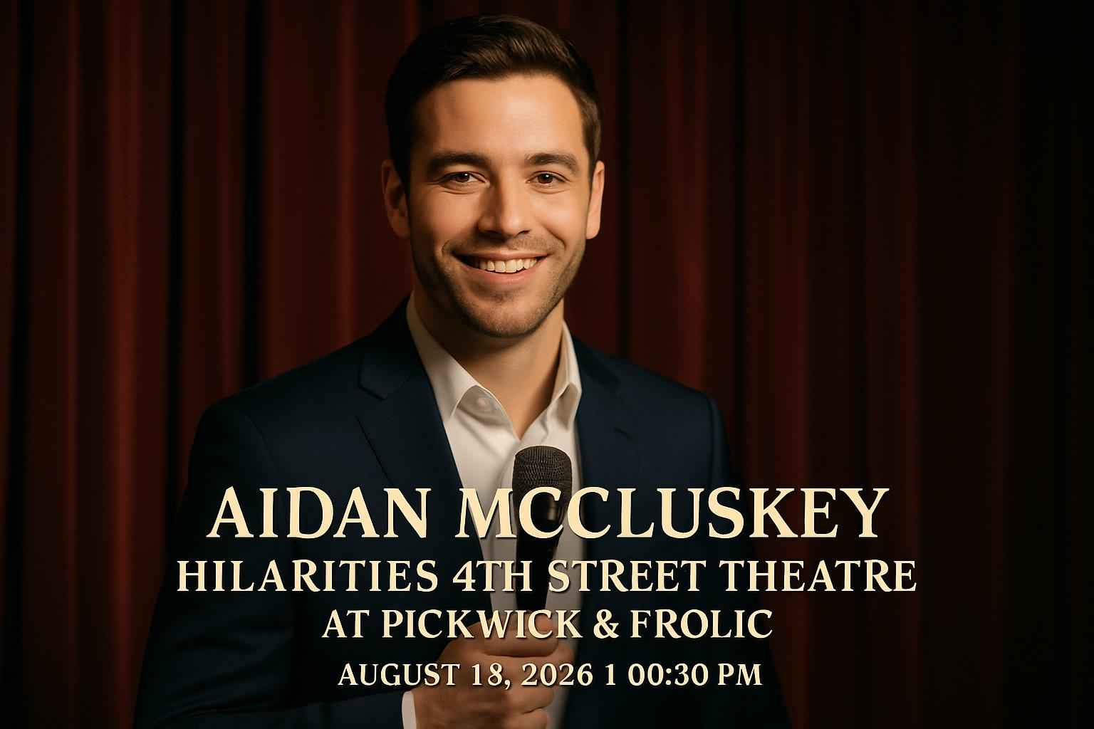aidan-mccluskey-hilarities-4th-street-theatre-at-pickwick-frolic