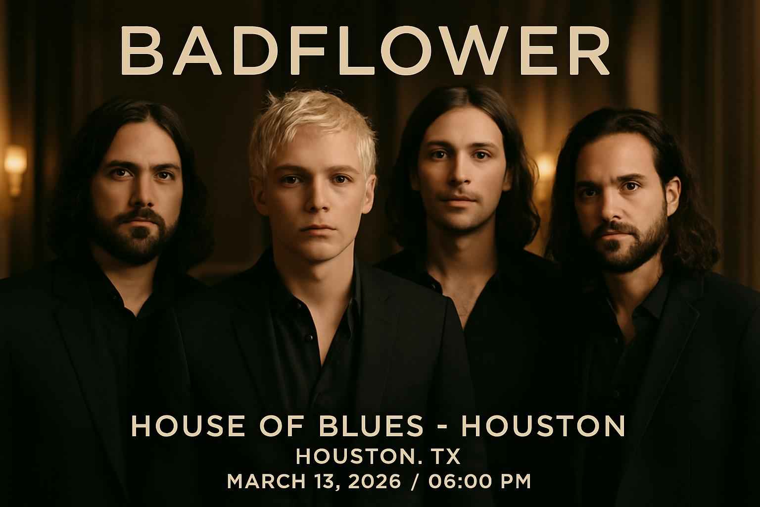 badflower-house-of-blues-houston