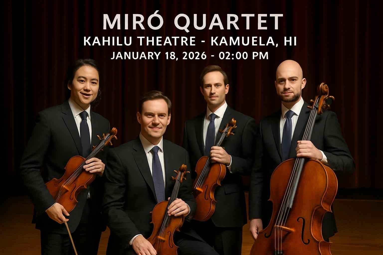 miro-quartet-kahilu-theatre