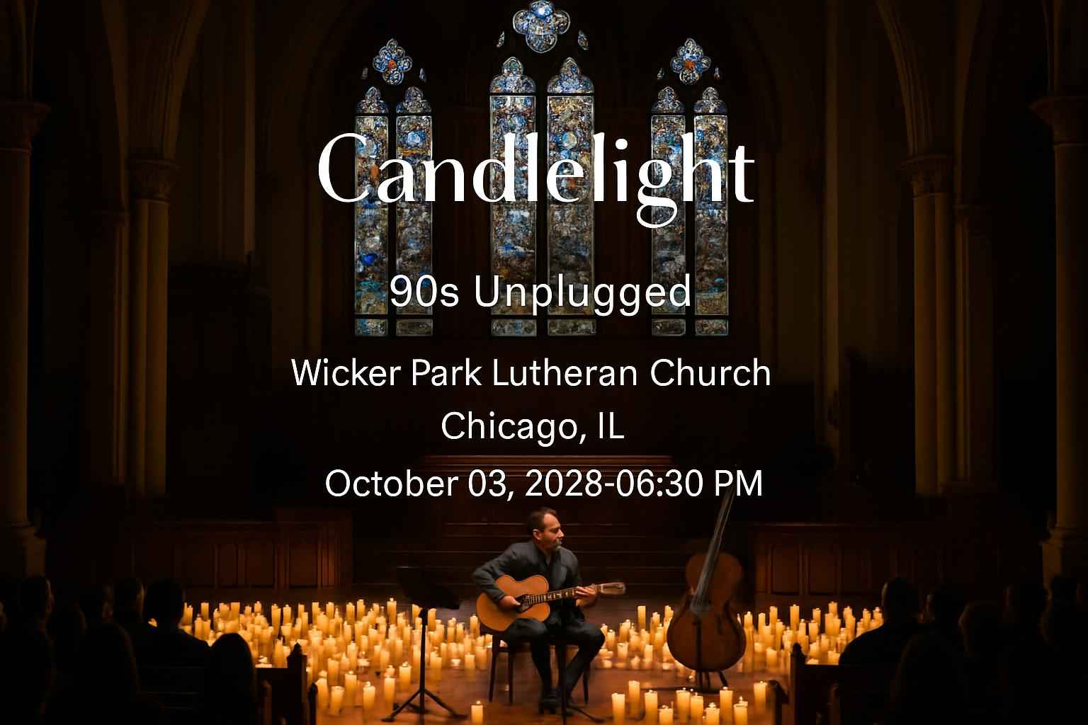 candlelight-90s-unplugged-wicker-park-lutheran-church