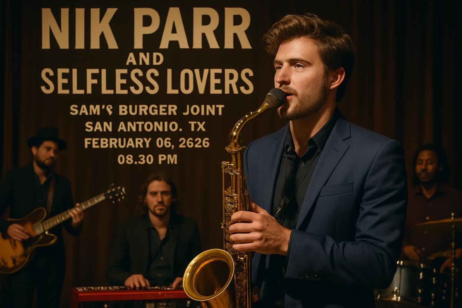 nik-parr-and-the-selfless-lovers-sam-s-burger-joint