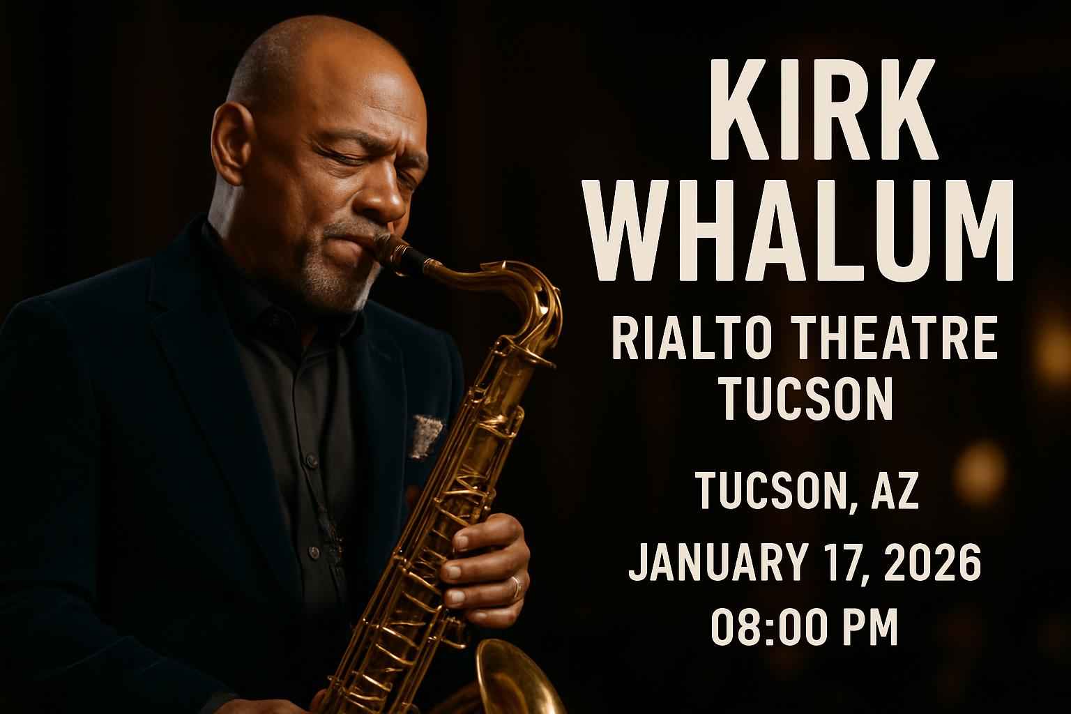 kirk-whalum-rialto-theatre-tucson