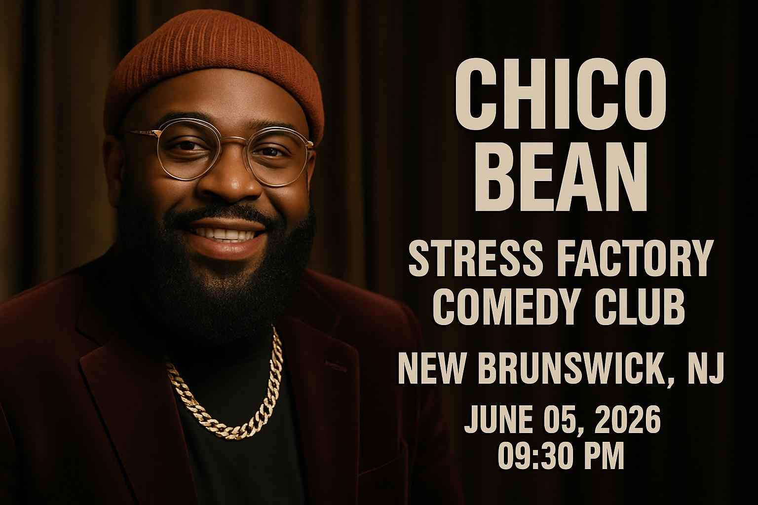 chico-bean-stress-factory-comedy-club-new-brunswick