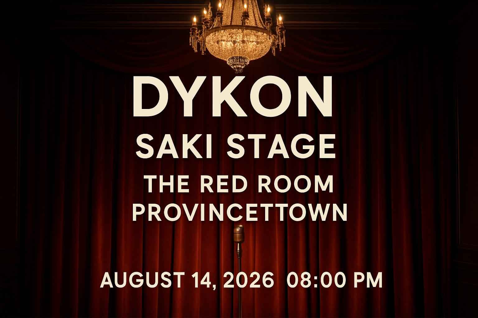 dykon-saki-stage-at-the-red-room-provincetown