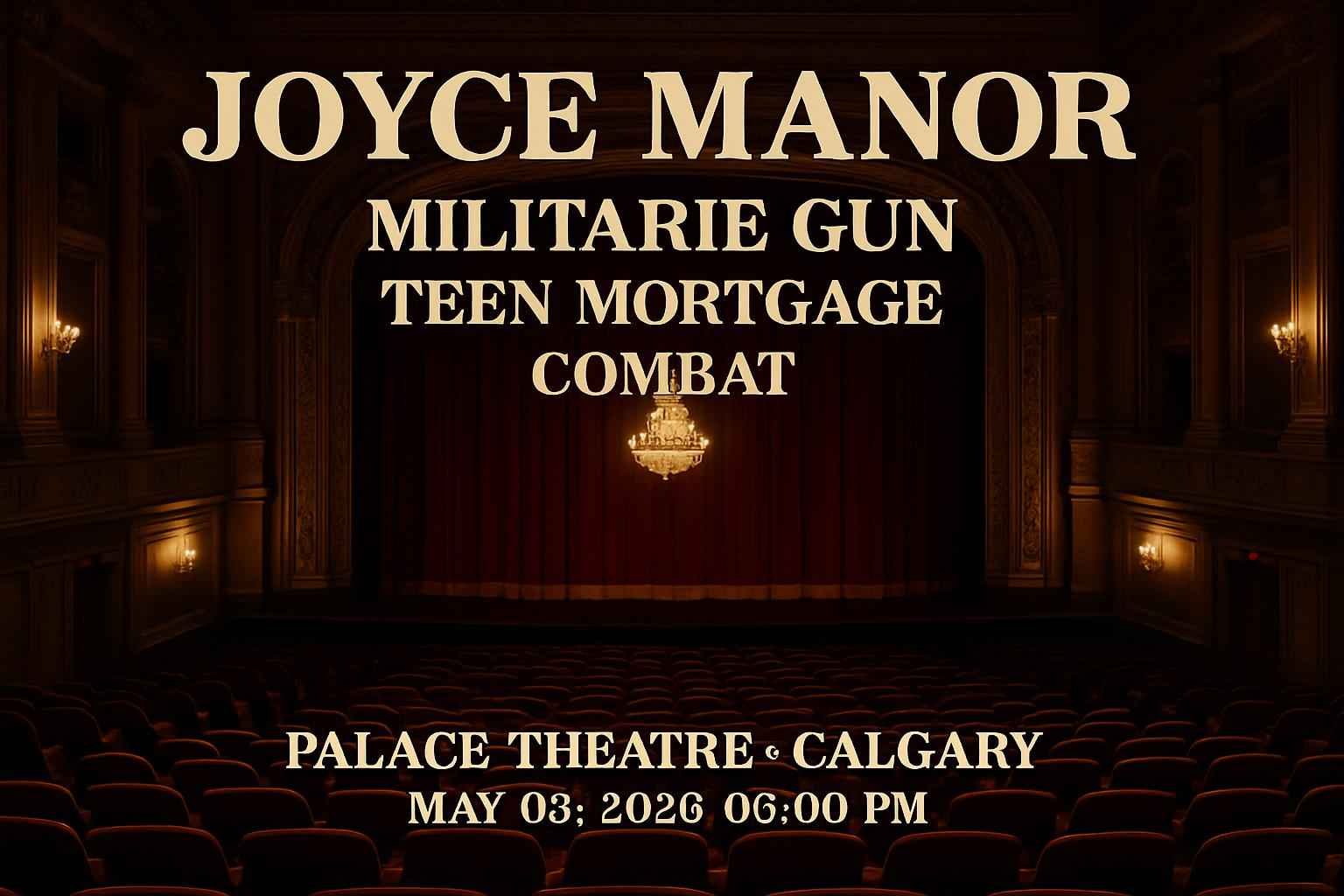 joyce-manor-militarie-gun-teen-mortgage-combat-palace-theatre-calgary